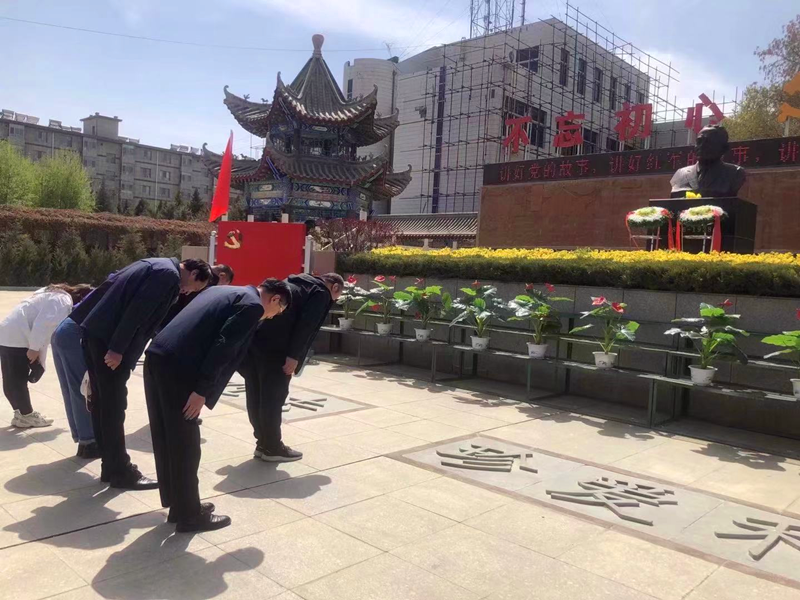 玉門公司開展“聆聽黨史故事、傳承紅色基因”主題黨日活動圖1.png